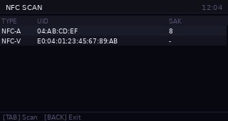NFC Scan